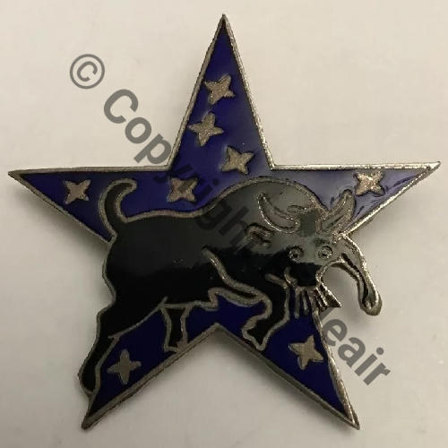 CAMA A0618 ECN.2.30 CAMARGUE TOURS  AB.P Bol Poinconne Dos lisse CORNES NOIRES Src.kirschfou 335Eur12.24 